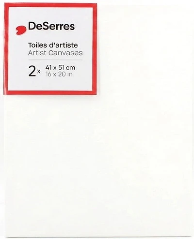 Basic Canvas 16x20x5/8 In - 2pcs