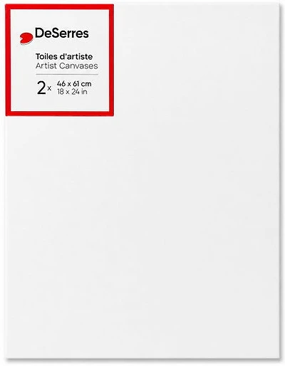 Basic Canvas 18x24x5/8 In - 2pcs