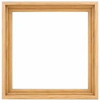 Regular Floating Frame Natural 12X12"