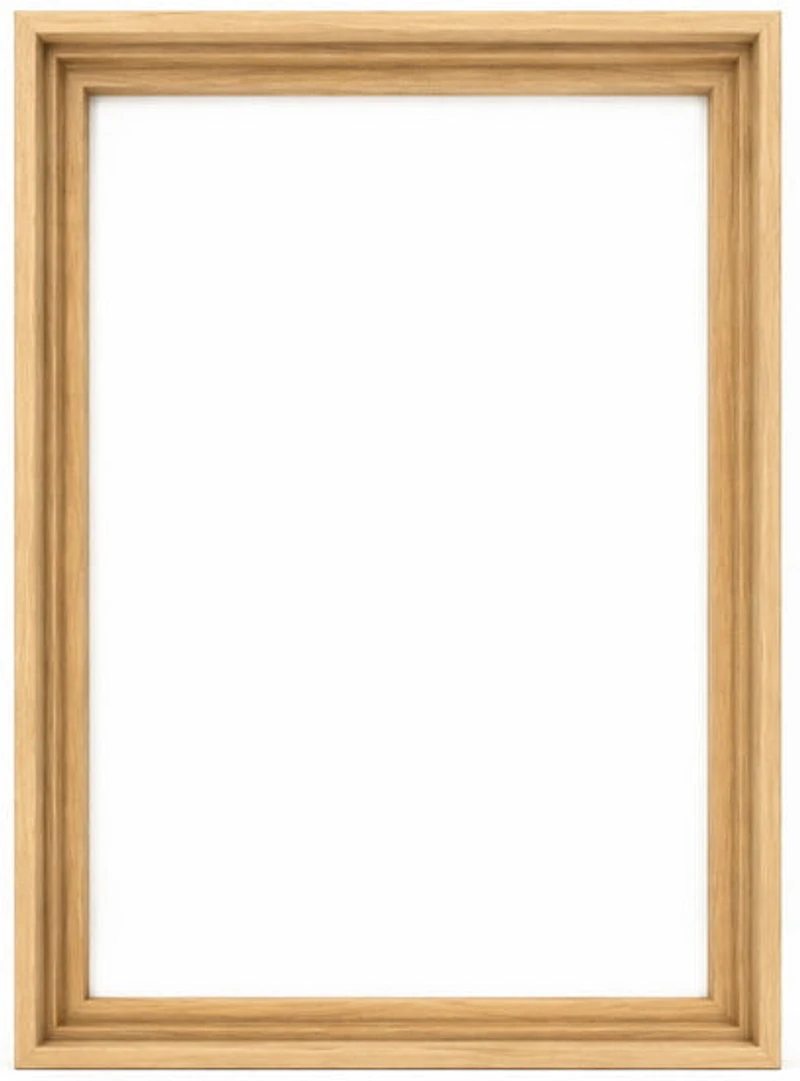 Regular Floating Frame Natural 12X16"