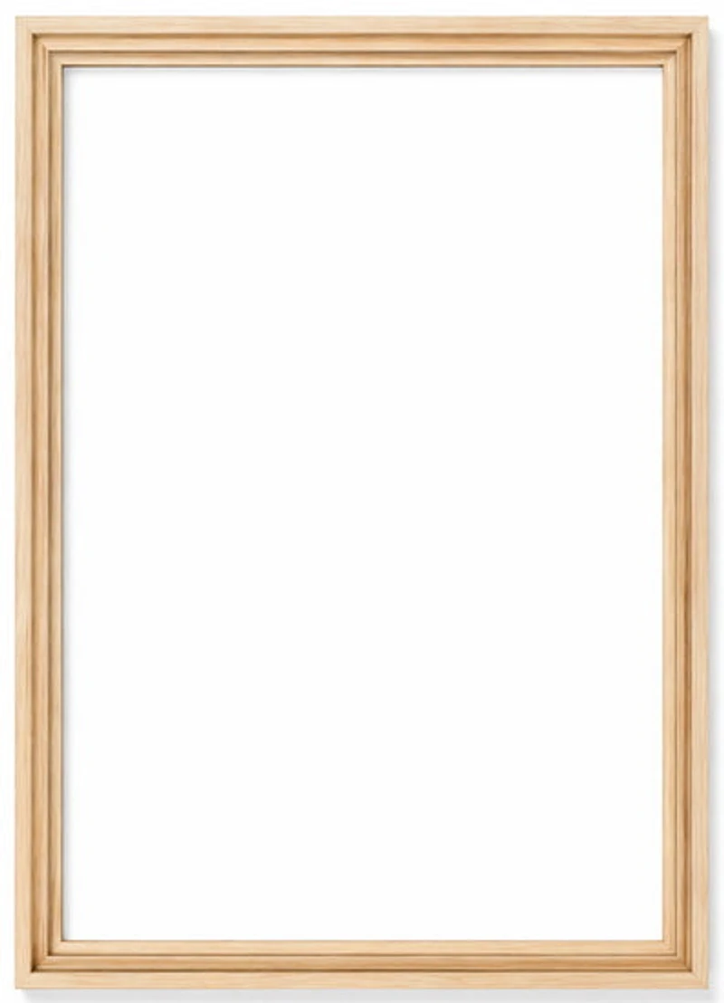 Cadre flottant régulier naturel - 18x24po