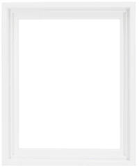 Cadre flottant régulier blanc - 8x10po