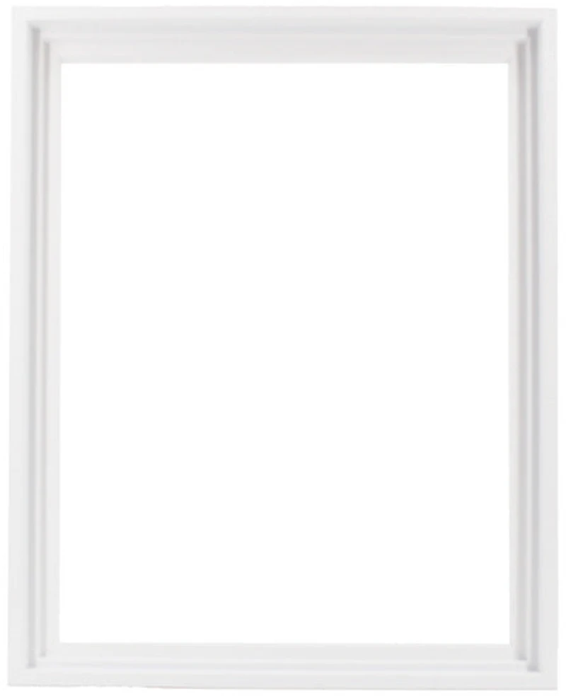 Regular Floating Frame White 12X16"