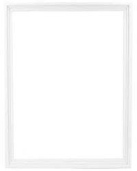 Cadre flottant régulier blanc - 18x24po
