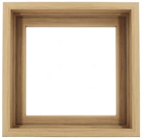 Cadre flottant galerie clair - 10x10po