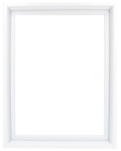 Cadre flottant galerie blanc - 18x24po