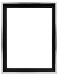 Gallery Floating Frame Black and Silver - 16X20"