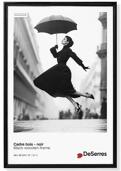 Wood Frame Black - 18X24"