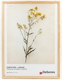 Cadre bois naturel - 18x24po