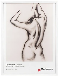 Wood Frame White - 18X24"