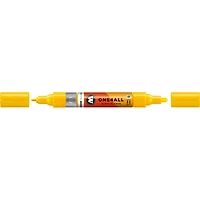 Marqueur acrylique One4All Twin - 1,5 à 4 mm jaune signal