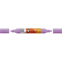 Marqueur acrylique One4All Twin - 1,5 à 4 mm lavande