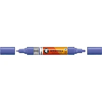 Marqueur acrylique One4All Twin - 1,5 à 4 mm violette