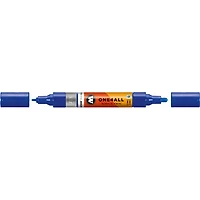Marqueur acrylique One4All Twin - 1,5 à 4 mm bleu outremer