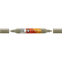 Marqueur acrylique One4All Twin - 1,5 à 4 mm gris pierre moyen