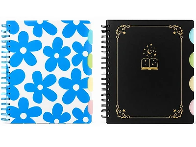 Spiral Notebook 4 Subjects 120p 2asst