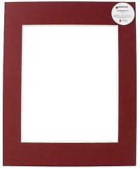 Passe-partout rouge -  11x14/8x10po