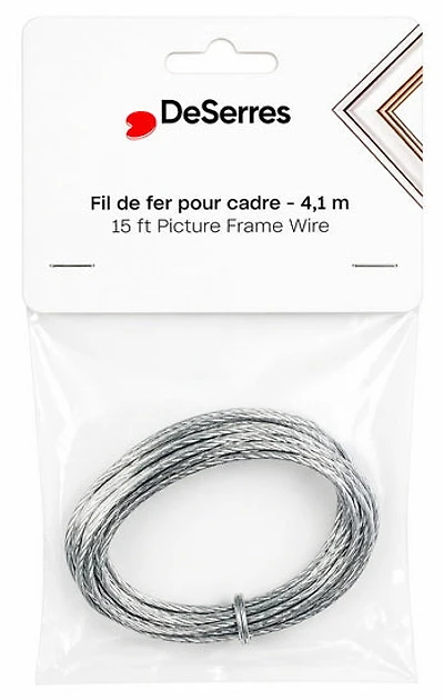 Fil de fer pour cadre 15pi