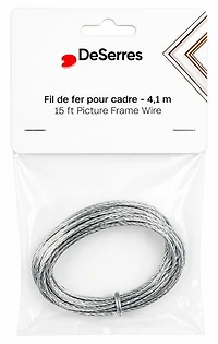 Fil de fer pour cadre 15pi