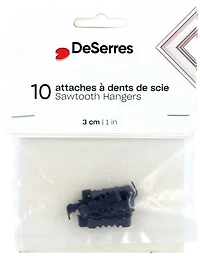 Pack of 10 Sawtooth Hangers 1"