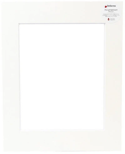Passe-partout blanc cass