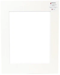 Passe-partout blanc cass