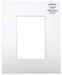 Passe-partout blanc cassé - 8x10/4x6po