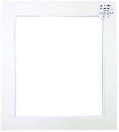 Passe-partout blanc cass