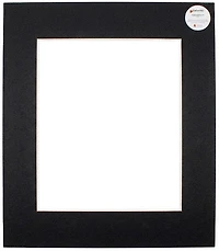 Passe-partout noir - 16x20/11x14po