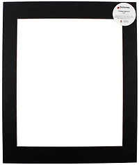 Passe-partout noir - 11x14/8.5x11po