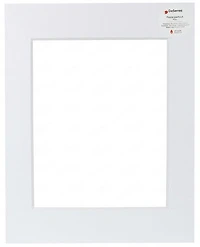 Passe-partout blanc -11x14/8x10po