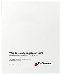 Vitre pour cadre - 8x10po