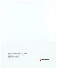 Vitre pour cadre - 24x30po