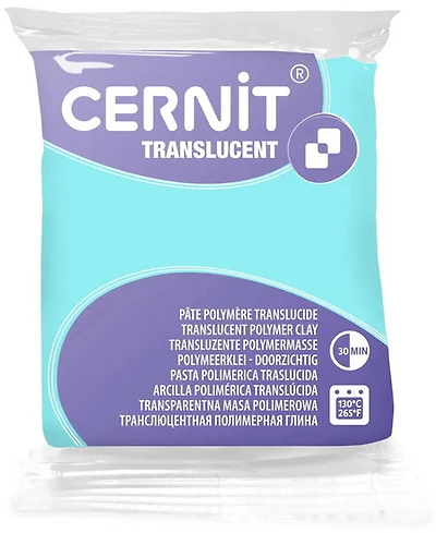 Translucent Polymer Clay - Jade Green - 56g