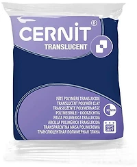 Translucent Polymer Clay - Blueberry Blue - 56g