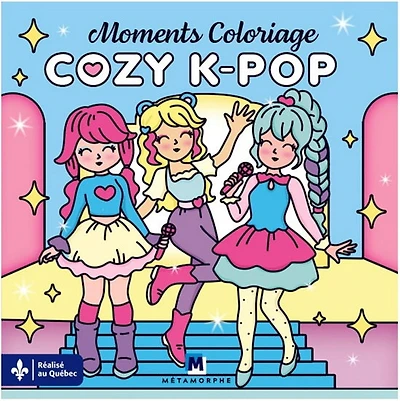Moments coloriages : cozy K-Pop