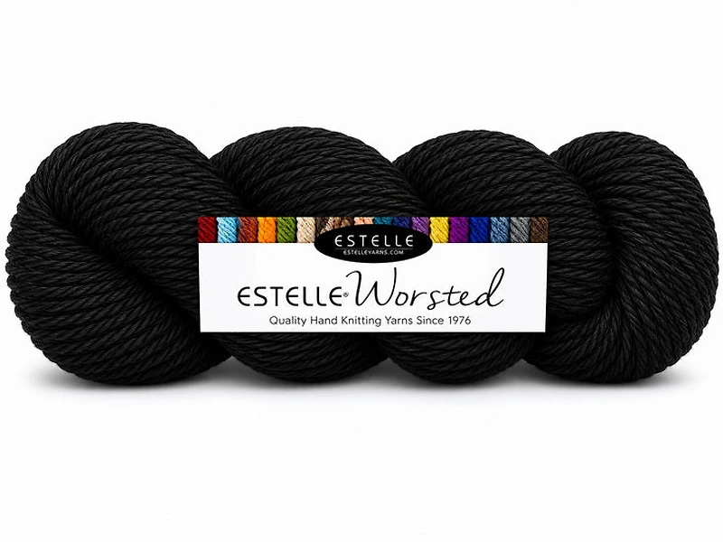 Yarn worsted 40% wool #4 100g brown bear