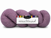 Yarn worsted 40% wool #4 100g heather field