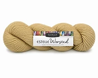 Yarn worsted 40% wool #4 100g deep camel
