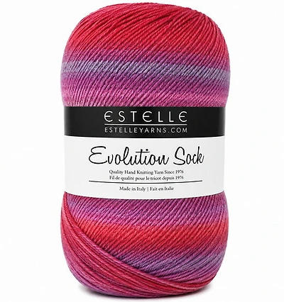 Yarn evolution socks #1 100g bordeaux