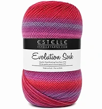 Yarn evolution socks #1 100g bordeaux