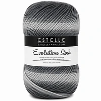 Yarn evolution socks #1 100g shades of grey