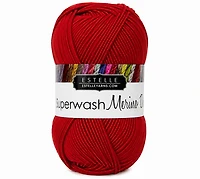 Yarn superwash merino #3 50g cranberry