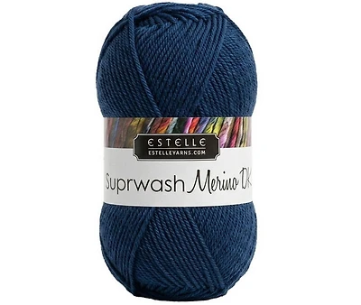 Yarn superwash merino #3 50g tanzanite heather