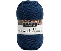 Yarn superwash merino #3 50g tanzanite heather