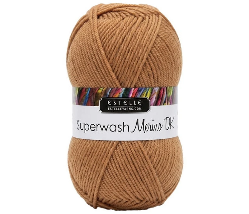 Yarn superwash merino #3 50g gingerbread