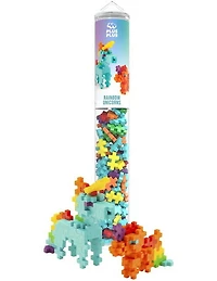 Tube licornes arc-en-ciel 100pcs