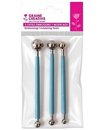 3 outils à embosser