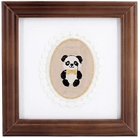 Cadre entre deux vitres Brun 7x7