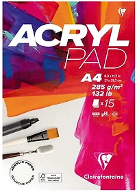 Glued pad for acrylic 285g A4